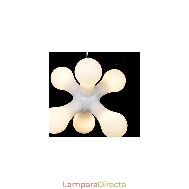Lámpara colgante de cristal simple