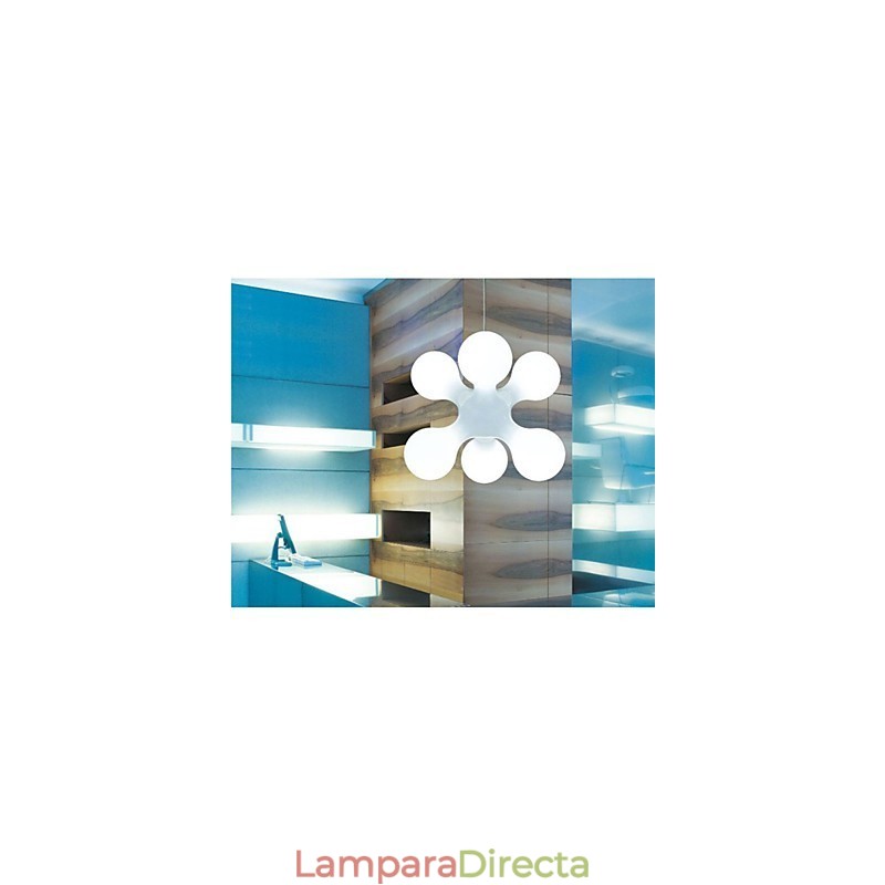 Lámpara colgante de cristal simple