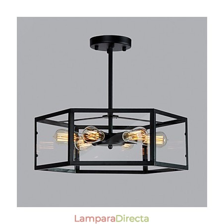 Lámparas colgantes estilo mini, estilo retro, para garaje, de metal. Lámparas colgantes estilo mini, estilo retro, para garaje, de metal.