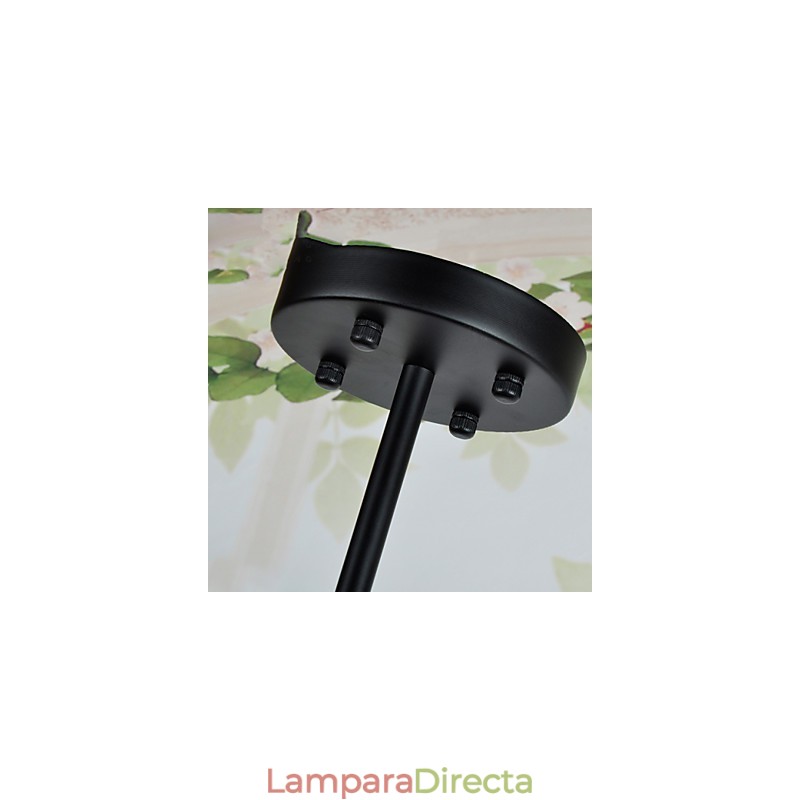 Lámparas colgantes estilo mini, estilo retro, para garaje, de metal.