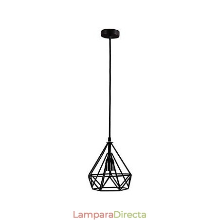 Lámpara colgante de metal con pintura estilo mini retro para garaje Lámpara colgante de metal con pintura estilo mini retro para garaje