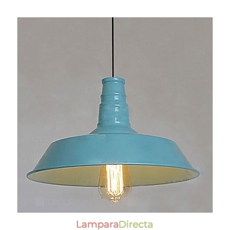 Lámpara colgante de metal con pintura vintage para garaje Lámpara colgante de metal con pintura vintage para garaje