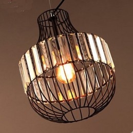 Colgante de cristal con diseño de moda italiano