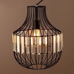 Colgante de cristal con diseño de moda italiano