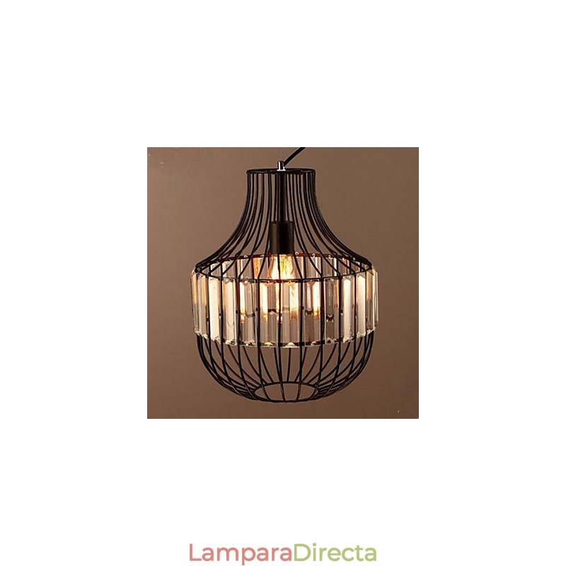 Colgante de cristal con diseño de moda italiano