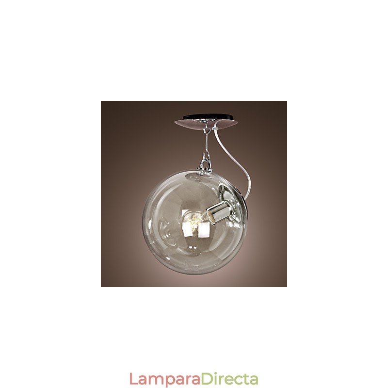 Lámpara colgante anodizada estilo mini globo contemporáneo moderno