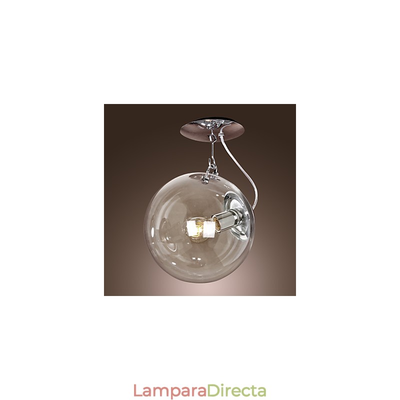 Lámpara colgante anodizada estilo mini globo contemporáneo moderno