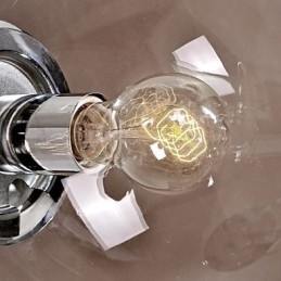 Lámpara colgante anodizada estilo mini globo contemporáneo moderno