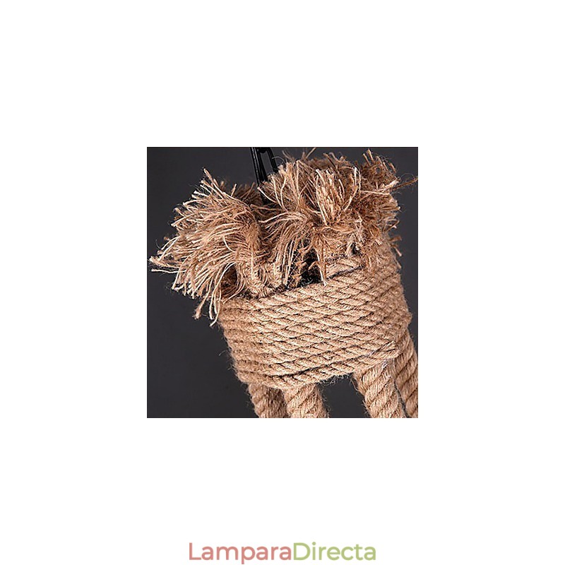 Lámpara de araña de metal con pintura rústica clásica tradicional de estilo retro campestre