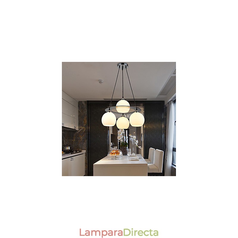 Lámparas colgantes modernas contemporáneas de vidrio