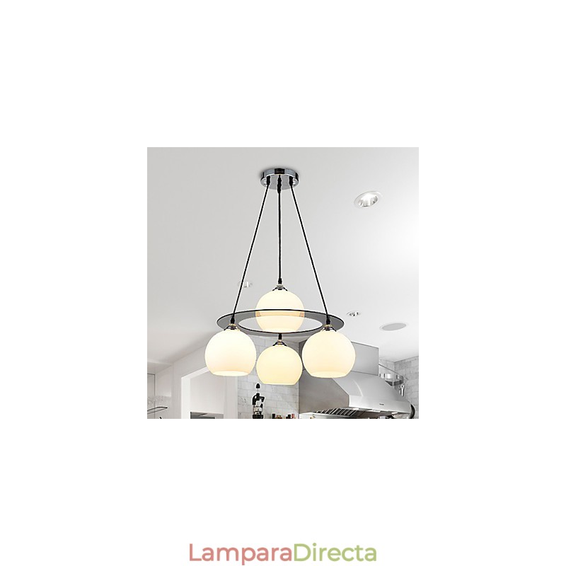 Lámparas colgantes modernas contemporáneas de vidrio