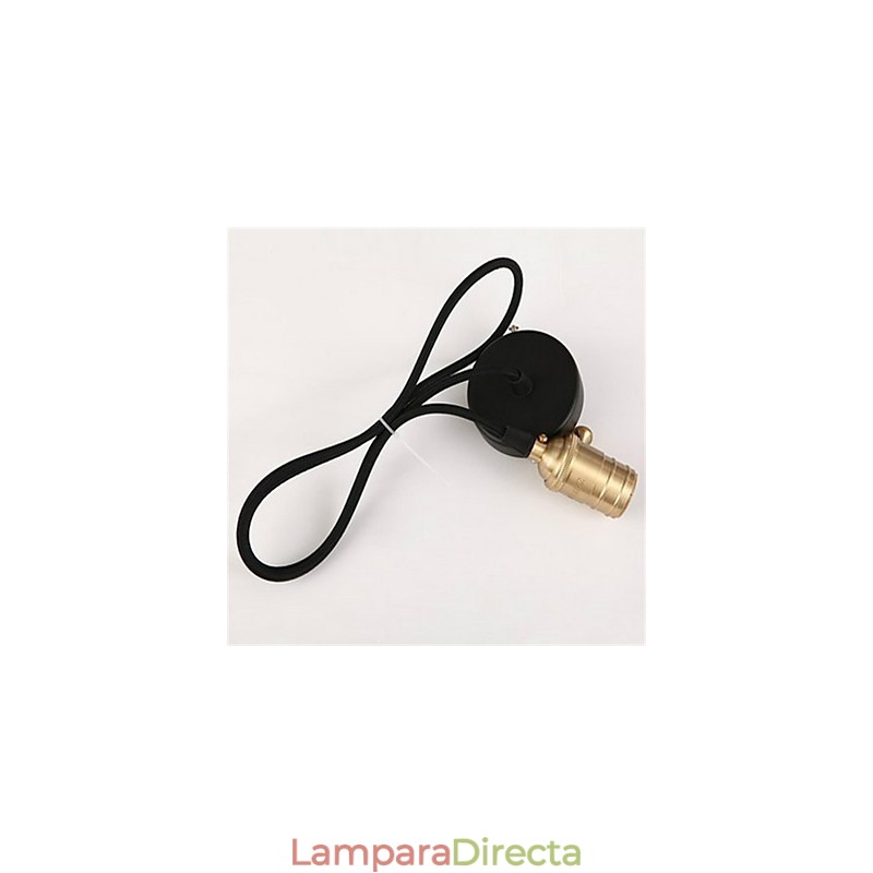 Lámpara de araña minimalista retro americana de cobre individual