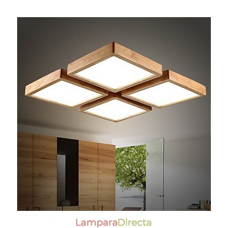 Lámpara colgante de bambú de madera, estilo campestre, contemporáneo y moderno. Lámpara colgante de bambú de madera, estilo campestre, contemporáneo y moderno.
