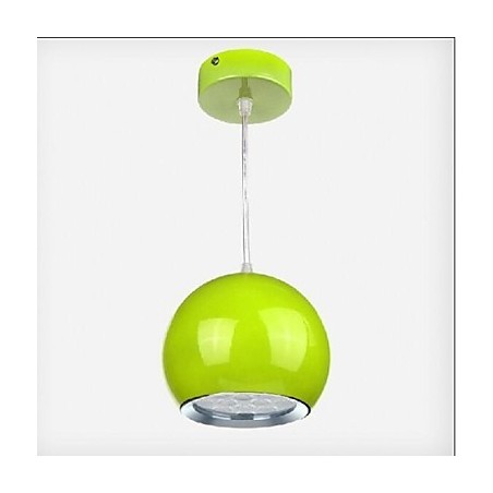Lámpara colgante de metal con pintura de globo terráqueo contemporánea moderna Lámpara colgante de metal con pintura de globo terráqueo contemporánea moderna