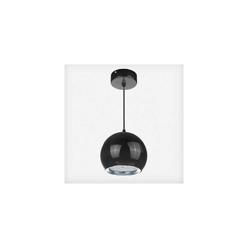 Lámpara colgante de metal con pintura de globo terráqueo contemporánea moderna