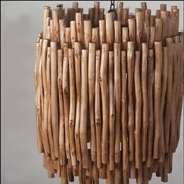 Rama de madera maciza