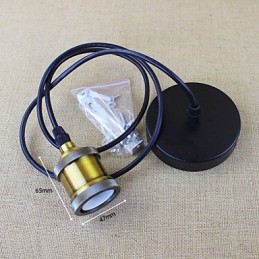 Lámparas colgantes tradicionales clásicas vintage retro campestres garaje metal