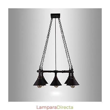 Lámparas de techo de metal clásicas retro, lámparas colgantes sencillas, lámpara colgante de cafetería Lámparas de techo de metal clásicas retro, lámparas colgantes sencillas, lámpara colgante de cafetería
