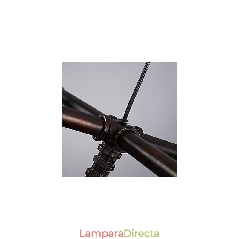 Lámparas de techo de metal clásicas retro, lámparas colgantes sencillas, lámpara colgante de cafetería