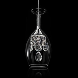 Lámpara colgante de araña de metal moderna y contemporánea de estilo isla.