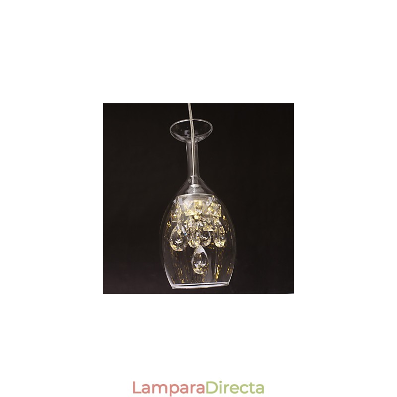 Lámpara colgante de araña de metal moderna y contemporánea de estilo isla.