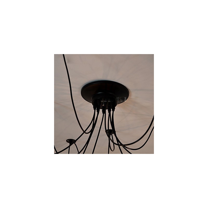 Lámpara de techo vintage Edison ajustable, lámpara colgante para bricolaje, iluminación moderna y elegante para comedor industrial.