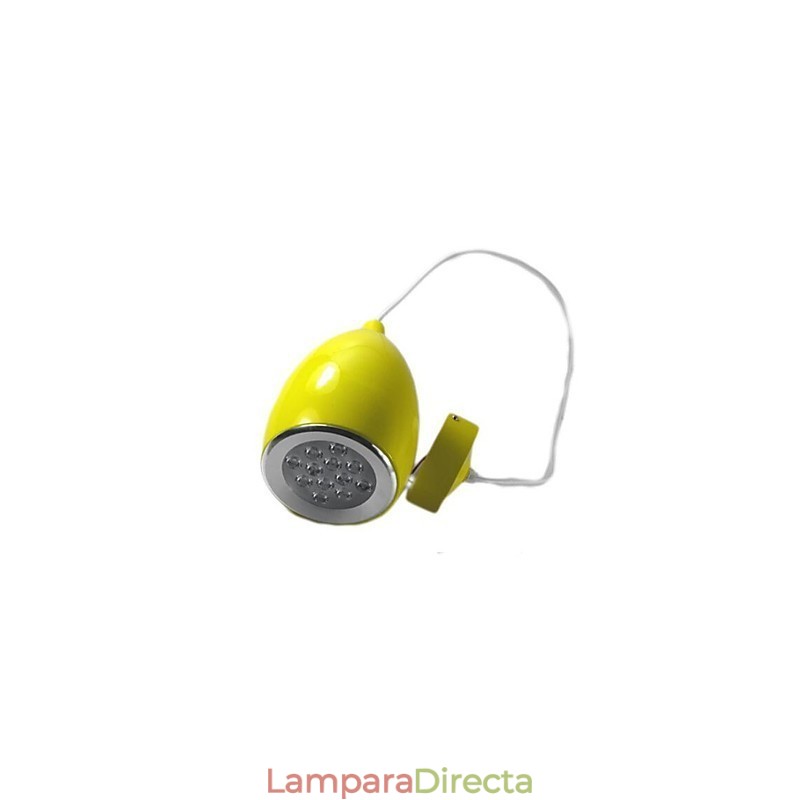Lámpara colgante de metal con pintura de globo terráqueo contemporánea moderna