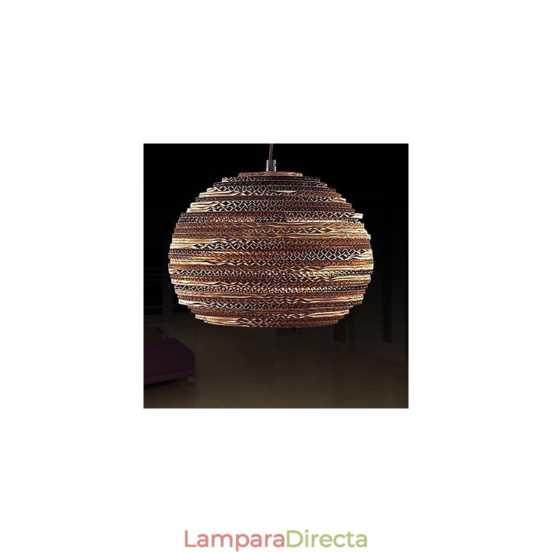 Lámpara colgante rústica de metal estilo globo, tambor, isla, cuenco, linterna vintage