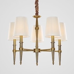 Lámpara colgante de diseño decorativo contemporáneo moderno en blanco puro