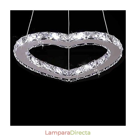 Lámpara de araña moderna contemporánea de metal cromado y cristal Lámpara de araña moderna contemporánea de metal cromado y cristal