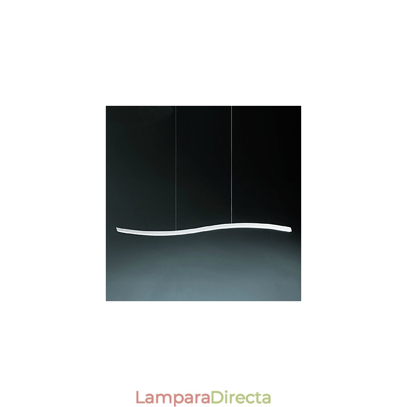 Lámpara de araña acrílica simple de diseño de línea de moda