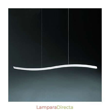 Lámpara de araña acrílica simple de diseño de línea de moda Lámpara de araña acrílica simple de diseño de línea de moda
