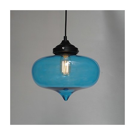 Lámpara colgante Bubble Design de 1 luz con pantalla transparente Lámpara colgante Bubble Design de 1 luz con pantalla transparente