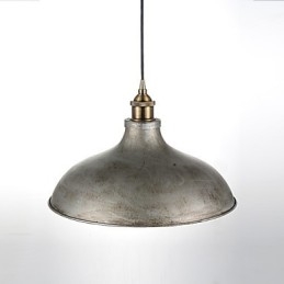 Lámparas colgantes de 1 luz, estilo antiguo vintage, estilo industrial, hierro y metales, lámpara colgante.