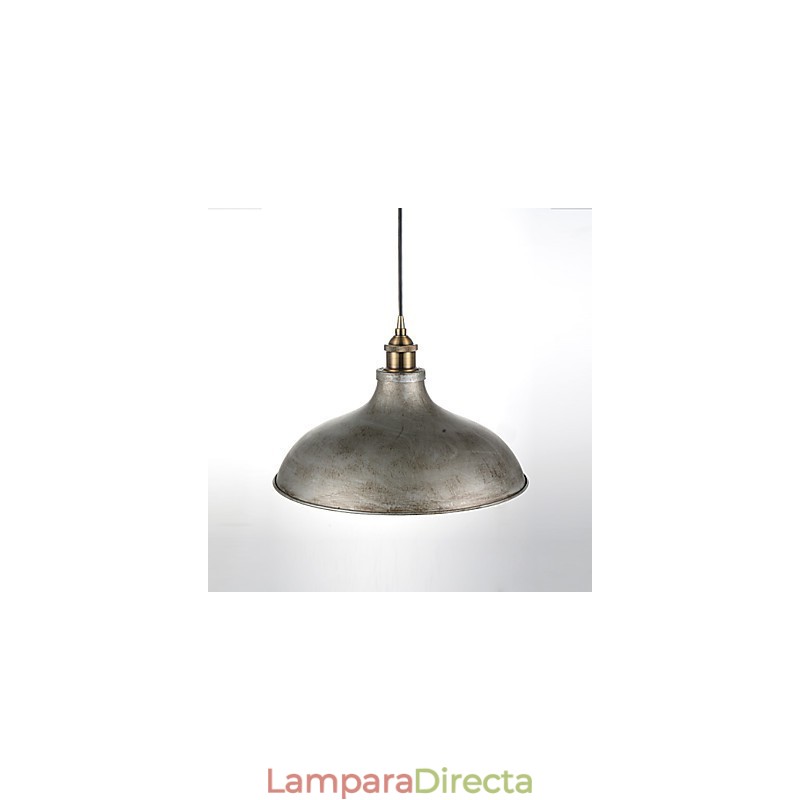 Lámparas colgantes de 1 luz, estilo antiguo vintage, estilo industrial, hierro y metales, lámpara colgante.