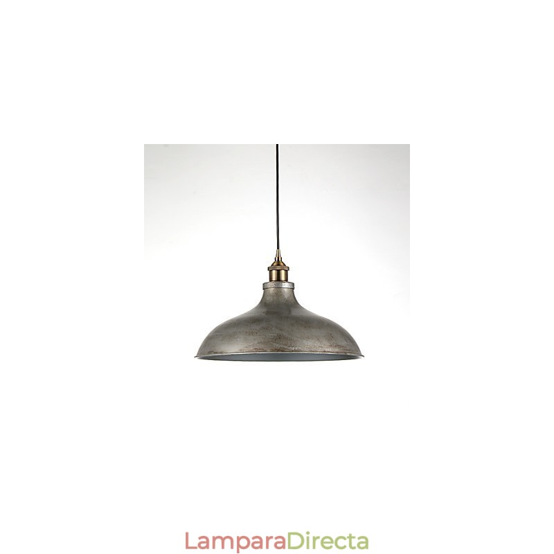Lámparas colgantes de 1 luz, estilo antiguo vintage, estilo industrial, hierro y metales, lámpara colgante.