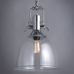 Lámpara colgante de cristal moderna, contemporánea, estilo mini.
