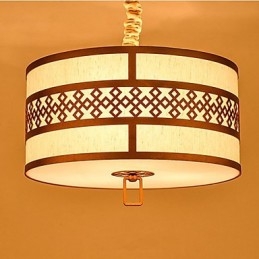 Iluminación colgante de estilo chino de simplicidad moderna
