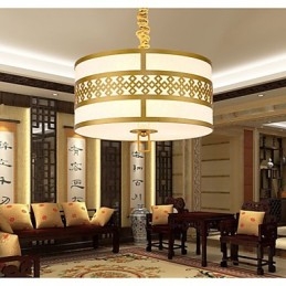 Iluminación colgante de estilo chino de simplicidad moderna