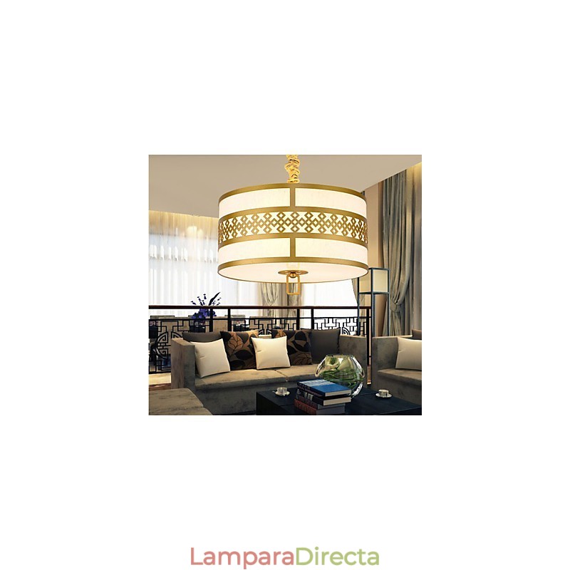 Iluminación colgante de estilo chino de simplicidad moderna