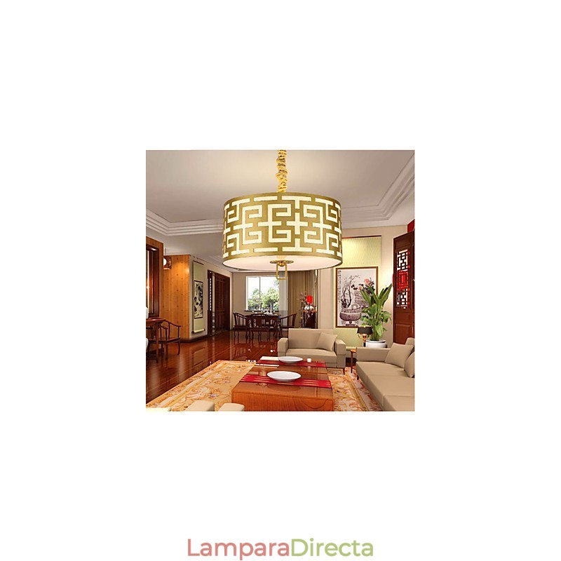 Iluminación colgante de estilo chino de simplicidad moderna