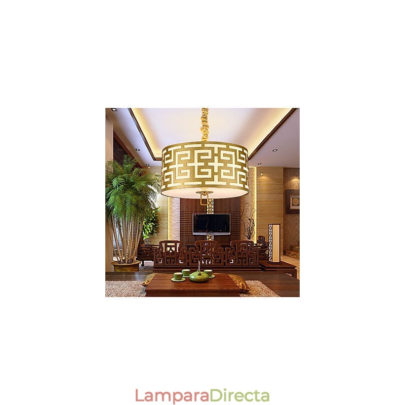 Iluminación colgante de estilo chino de simplicidad moderna