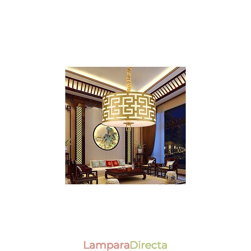 Iluminación colgante de estilo chino de simplicidad moderna