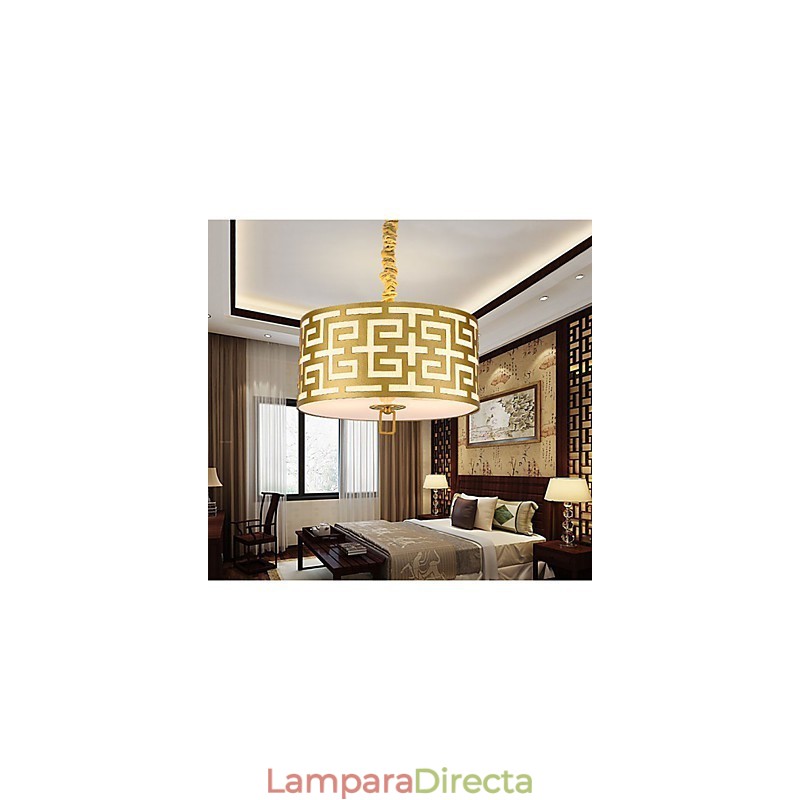 Iluminación colgante de estilo chino de simplicidad moderna