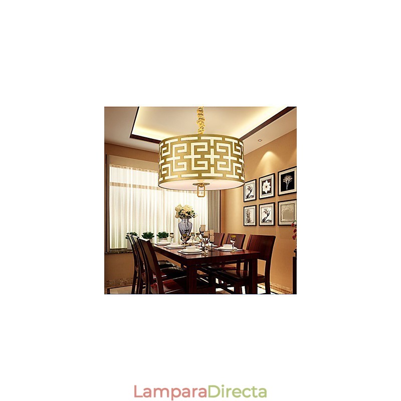 Iluminación colgante de estilo chino de simplicidad moderna