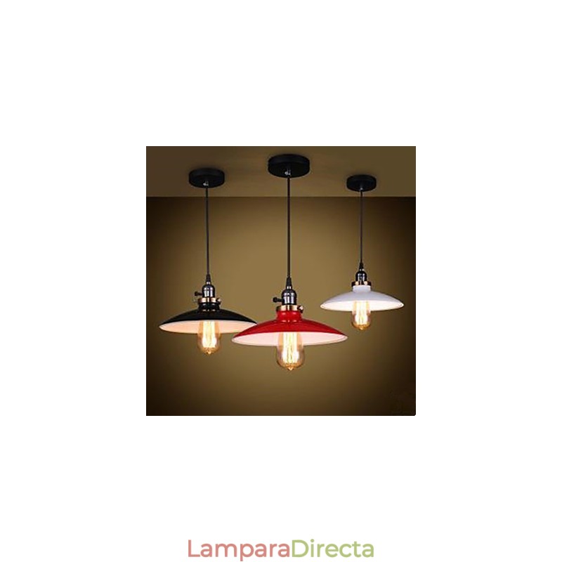 Lámpara colgante estilo loft industrial americano