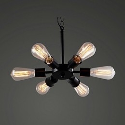Lámpara de araña retro Edison