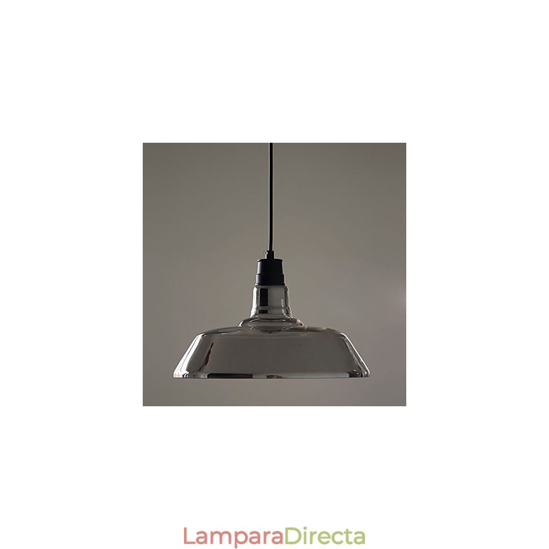 Lámpara colgante vintage galvanizada para garaje