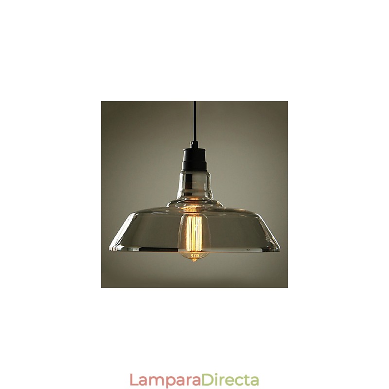 Lámpara colgante vintage galvanizada para garaje