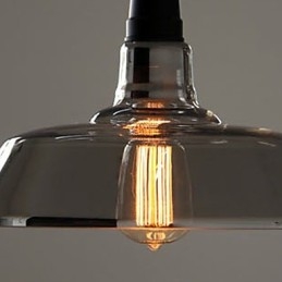 Lámpara colgante vintage galvanizada para garaje